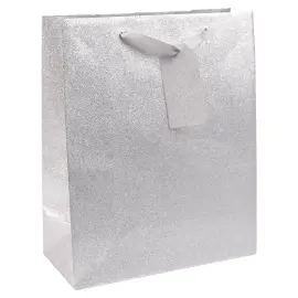 Glitter Lahjapussi Hopea Keskikokoinen