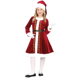 Joulumuorin Asu Tummanpunainen Lapsille