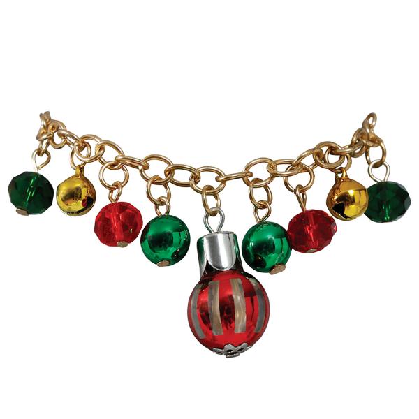 Rannekoru Joulupalloilla