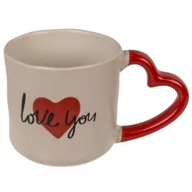 Muki Syd&auml;men Muotoisella Kahvalla