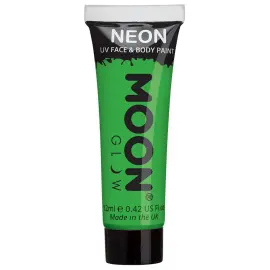 Moon Glow Neon UV Vartalo- & Kasvomaali Intensiivinen Vihre&auml;