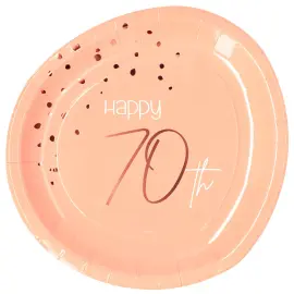 Happy 70th Lautaset Vaaleanpinkki