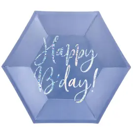 Happy B'day Jälkiruokalautaset
