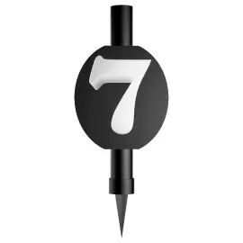 Musta J&auml;&auml;soihtu Numerolla 7