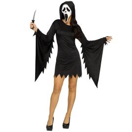 Naamiaisasu Ghostface Musta