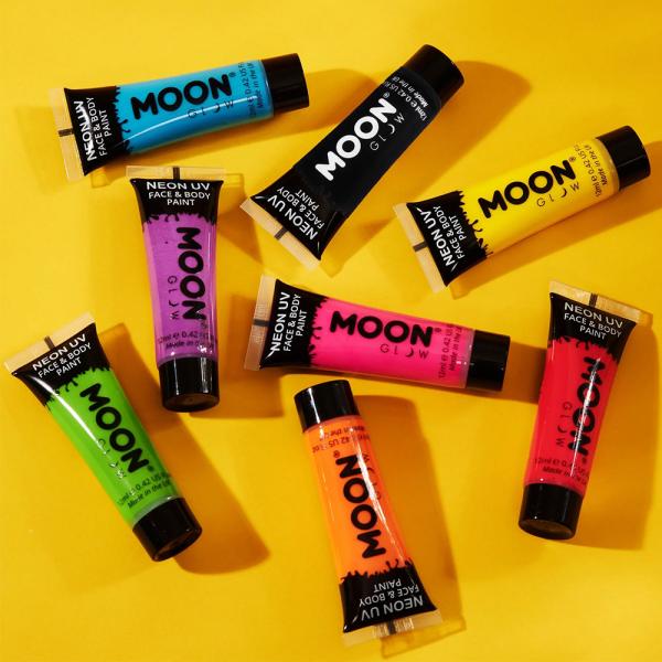 Moon Glow Neon UV Vartalo- & Kasvomaali