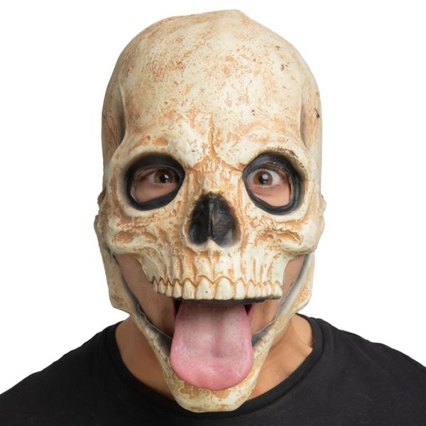 Lateksinaamio Pääkallo Liikkuvalla Leualla