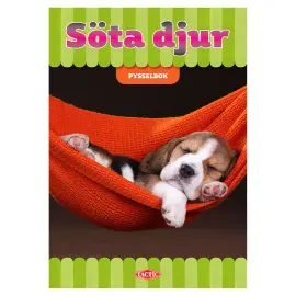 Söta Djur Söpöjä Eläimiä pulmakirja