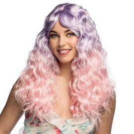 Kihara Peruukki Vaaleanpunainen/Violetti