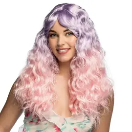 Kihara Peruukki Vaaleanpunainen/Violetti