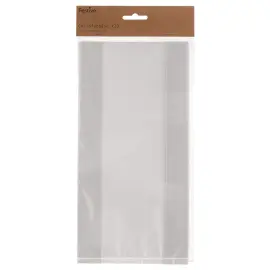 Sellofaanipussit L&auml;pin&auml;kyv&auml; 28 cm