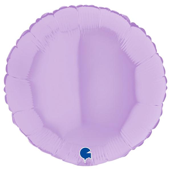 Pyöreä Folioilmapallo Pastellivioletti Matta