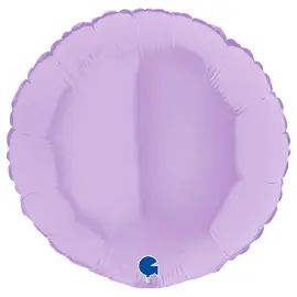 Pyöreä Folioilmapallo Pastellivioletti Matta