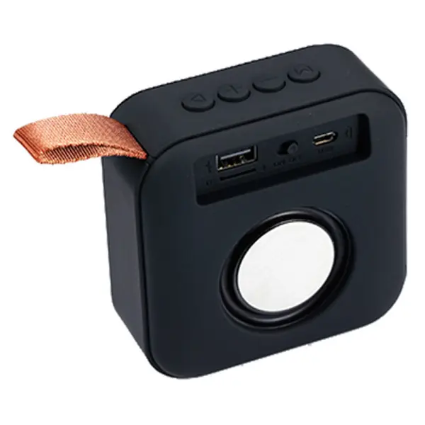 Neliskanttinen Bluetooth Kaiutin Punainen
