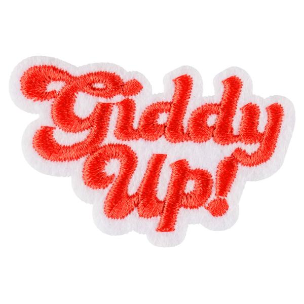Giddy Up Hevonen Kangasmerkki