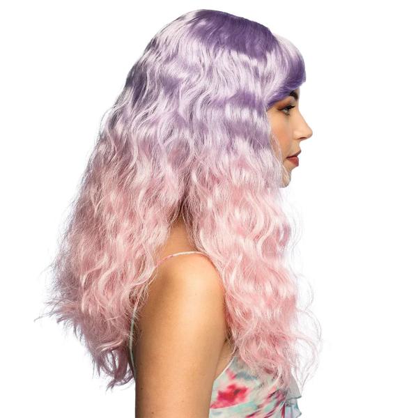Kihara Peruukki Vaaleanpunainen/Violetti