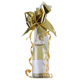 Sellofaanipussi Rusetilla ja Etiketill&auml; Kulta 2 kpl