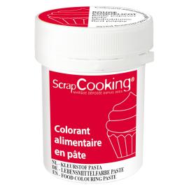 Pastaväri Punainen Unikko ScrapCooking