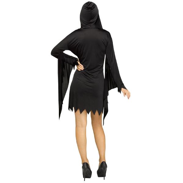 Naamiaisasu Ghostface Musta