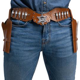 Tuplaholsteri Vyöllä Ruskea