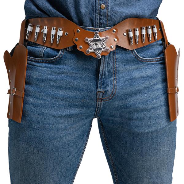 Tuplaholsteri Vyöllä Ruskea