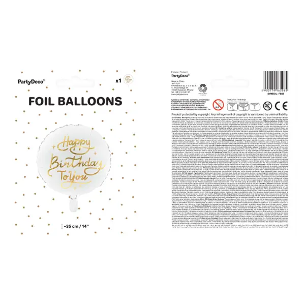 Happy Birthday to You Folioilmapallo