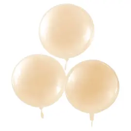 Py&ouml;re&auml;t Orb-ilmapallot Ombre Peach
