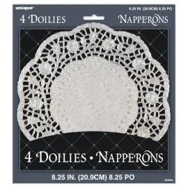 Py&ouml;re&auml;t Kakkupaperit Hopea 21 cm