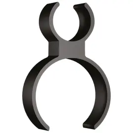 Pidike J&auml;&auml;soihduille Pulloon Musta 4 kpl