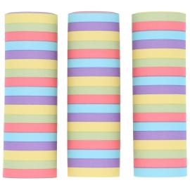 Serpentiinit Sekalaiset V&auml;rit Pastelli 3 kpl