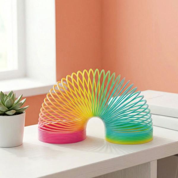 Slinky Monivärinen 13 cm