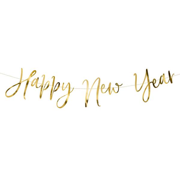 Happy New Year Banderolli Kulta