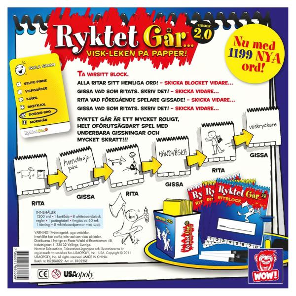 Ryktet Går 2.0 Seurapeli