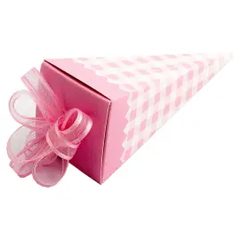 Ruudulliset Lahjarasiat Tötterö Vaaleanpinkki