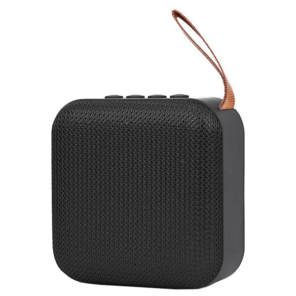 Neliskanttinen Bluetooth Kaiutin Musta