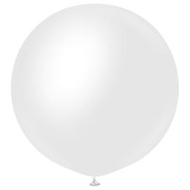Lateksiilmapallot Opaque Satiini Valkoinen