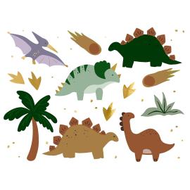 Siirtotatuoinnit Dinosaurus 33 kpl