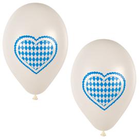 Oktoberfest Ilmapallot Valkoinen 20-kpl