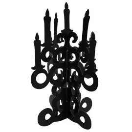 Pahvista Tehty Kynttilänjalkakoriste