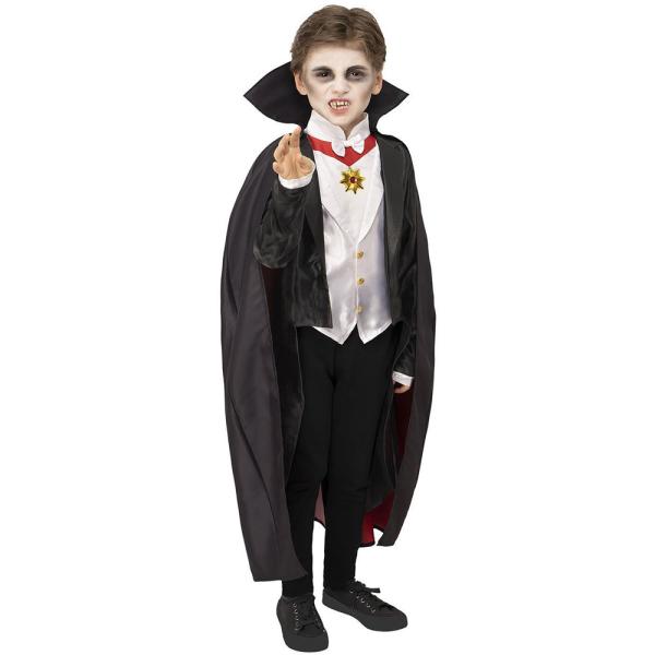 Klassinen Dracula Naamiaisasu Lapset