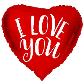 Sydänilmapallo I Love You