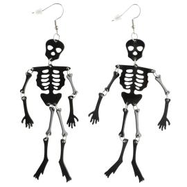 Halloween Korvakorut Mustat Luurangot