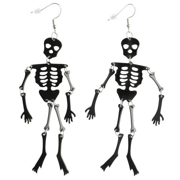 Halloween Korvakorut Mustat Luurangot