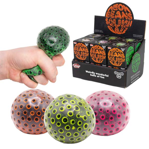 Stressipallo Neon Beans