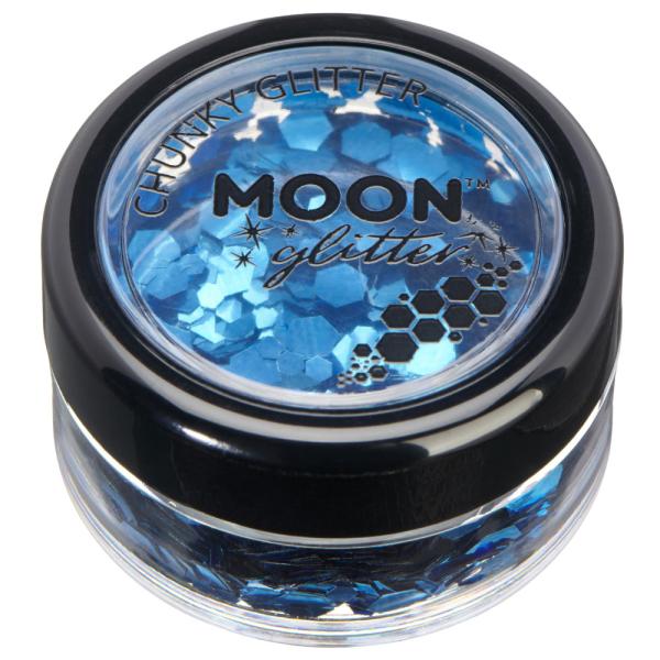 Moon Glitter Classic Chunky Glitter Sininen