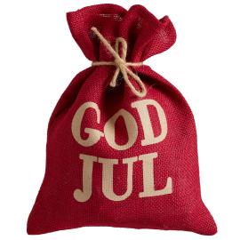 God Jul Joululahjas&auml;kki 38 cm