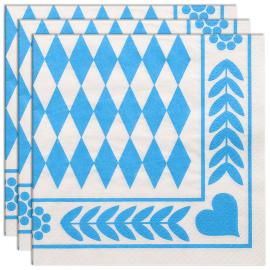 Oktoberfest Kertakäyttöservetit Baijerilainen 20-kpl