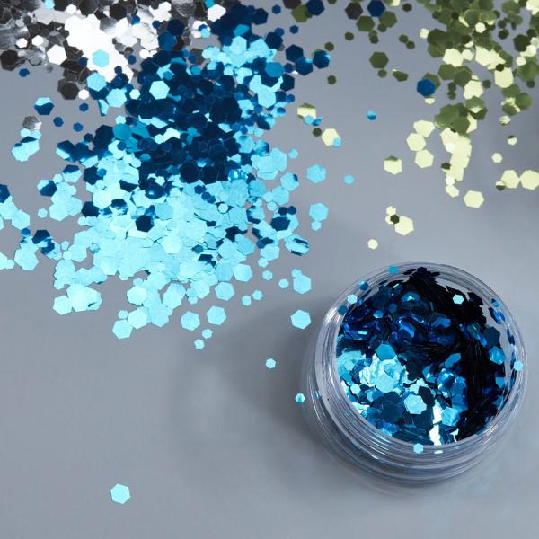 Moon Glitter Classic Chunky Glitter Sininen