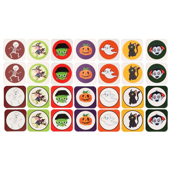 Muistipeli Halloween 28 Korttia