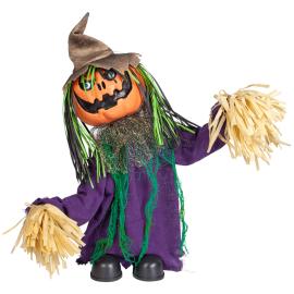 Animoitu Tanssiva Kurpitsa-linnunpelätin 115 cm